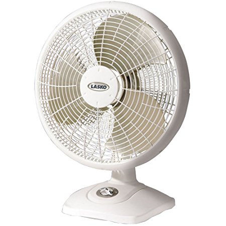 Lasko #2506 16" table fan, white