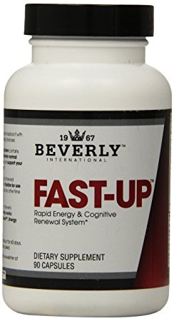 Beverly International Fast-Up, 90 capsules. The Feel-Better, Get-More-Done brain booster. Ups mood, energy, motivation and cognitive performance in moments.