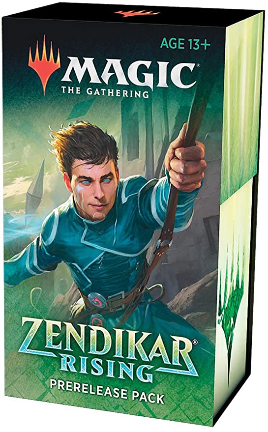 MTG Magic The Gathering Zendikar Rising Prerelease Pack Kit Box 6 Booster Packs