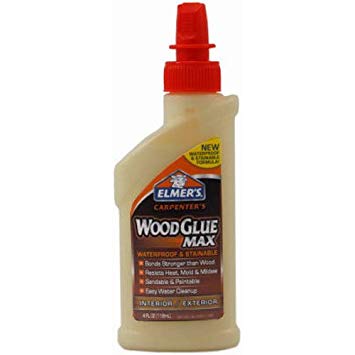 Elmer's E7290 Carpenter's Wood Glue Max, 4 Ounces, Tan