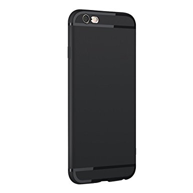 iPhone 6 Plus Case , iPhone 6s Plus Case,[Ultra-Thin] & [Soft touch] Premium Matte TPU Protect Cover for iPhone 6 Plus/6s Plus 5.5 inch (black)