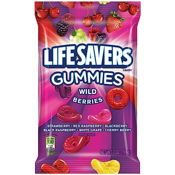 LifeSavers Gummies, Wildberry, 7 Ounce