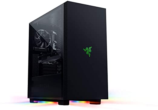 Razer Tomahawk ATX - Midi Tower Gaming Case with Razer Chroma RGB (Swing Doors on Both Sides, Ventilation, Dust Filter, Cable Management, for Radiators up to 360 mm)