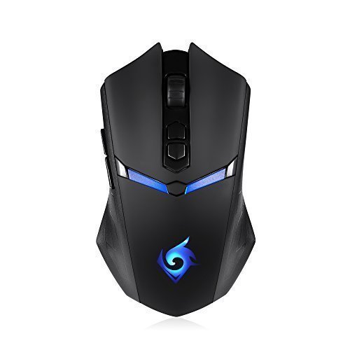 EagleTec MG010 2.4GHz Wireless 7-Button Gaming Mouse With Adjustable DPI (800, 1200, 1600, 2000, 2400)