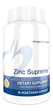 Designs for Health - Zinc Supreme, 90 Vegetarian Capsules