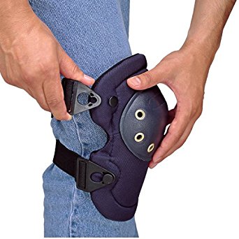 Allegro Industries 7102-Q QuickMax Knee Pad with Buckle, One Size, Blue