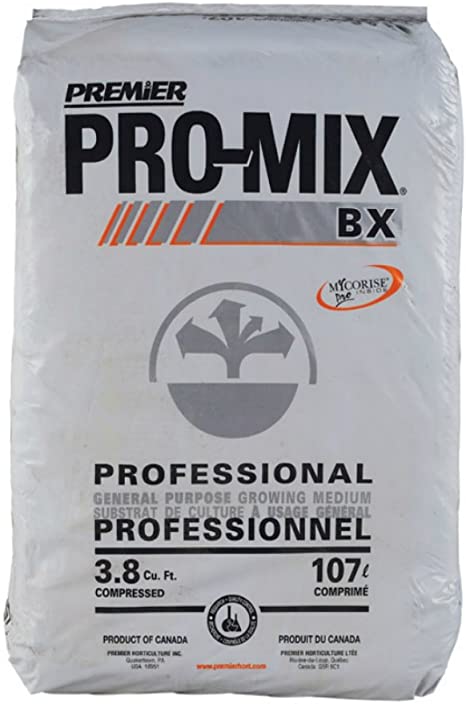 Premier Horticulture 432P "Pro-mix" Bx with Mycorise 3.8 Cubic Foot Bale