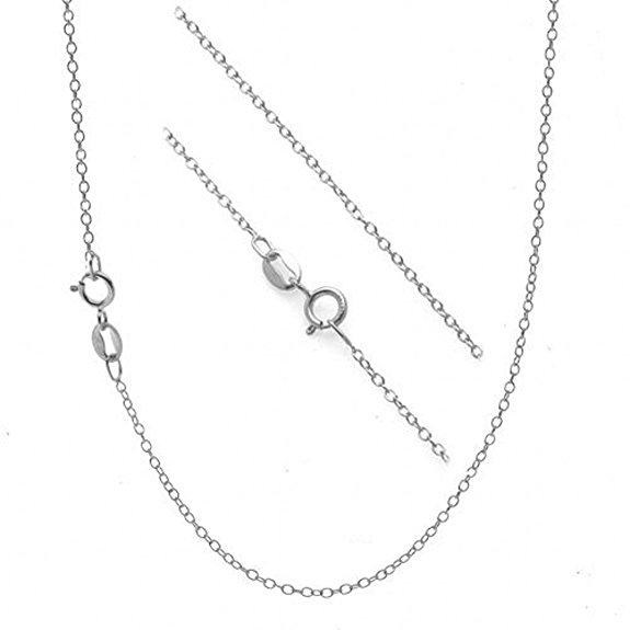 Silver Masters 925 Sterling Silver Necklace Box Chain - Super Thin & Strong -