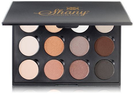SHANY Everyday Natural Look Eyeshadow Palette (12 Colors Eyeshadow Palette, Large Pan Size, Limited), 9 Ounce