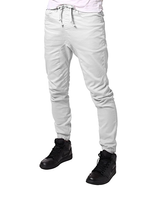 JD Apparel Men's Harem Twill Joggers Pants