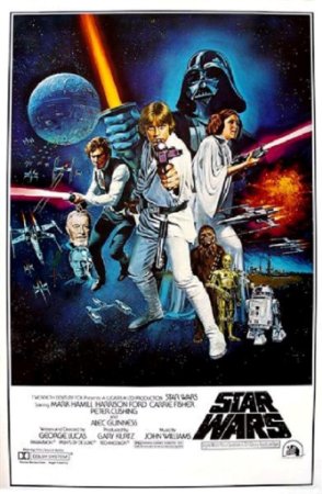 Star Wars A New Hope Movie Poster 24-inch x 36-inch