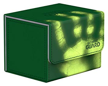 Ultimate Guard Deck Box: Sidewinder 100  ChromiaSkin Green