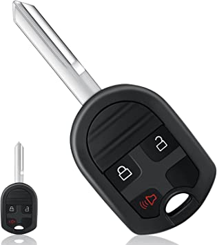 PERSUPER Car Key Fob Fit for Ford F-150 2011-2016, 2011-2016 F250 F350,11-15 Edge Key Self-Programming OEM CWTWB1U793 3-Button Key Fit for Lincoln MKX 2010