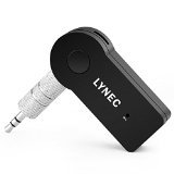 LYNEC BT3541 Bluetooth 41 EDR Music Receiver Adapter A2DP Wireless Bluetooth Receiver for Home Audio Music Streaming Sound System and Bluetooth Car Kit w 35 mm Stereo Output Built-in Microphone