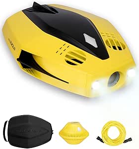 CHASING Dory Underwater Drone - Palm-Sized 1080p Full HD Underwater Drone with Camera for Real Time Viewing, APP Remote Control and Portable with Carrying Case, WiFi Buoy and 49 ft Tether