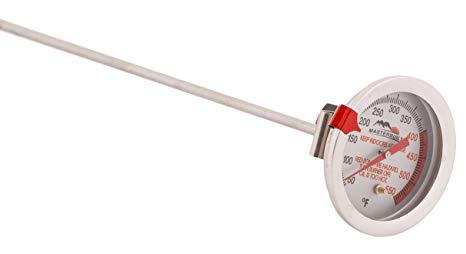 Masterbuilt 20101015 Deep Fry Thermometer, 12-inch, Stainless Steel