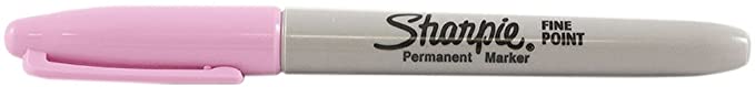 JAM Paper Sharpie Fine Point Marker - Baby Pink - Sold Individually