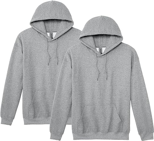 Gildan Fleece Hoodie Sweatshirt, Style G18500, Multipack