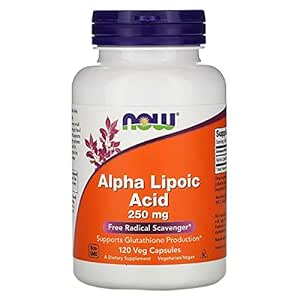 NOW Foods Alpha Lipoic Acid 250mg, 120 Vcaps