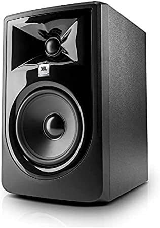 JBL 305P MKII Powered Two Way Active Studio Reference Monitor – 5” Woofer and 1” Tweeter, next gen transducers, stunning detail, precise imaging, wide sweet spot, flexible connectivity – Single Unit