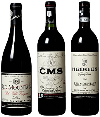 Hedges Family Estate "Washington State of Mind" Mixed Pack, 3 x 750 mL