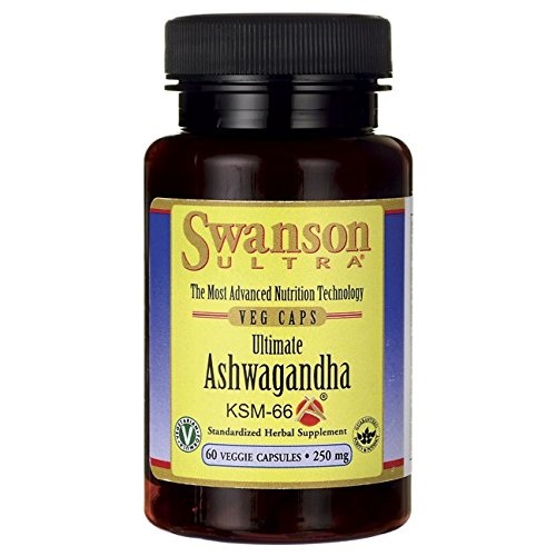 Swanson Ultimate Ashwagandha Ksm-66 250 mg 60 Veg Caps