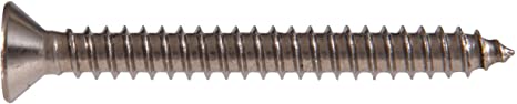 The Hillman Group 823468 Stainless Steel Flat Head Phillips Sheet Metal Screw, #8 x 1-1/4-Inch, 100-Pack