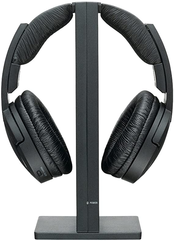 Sony MDR-RF865 Wireless Closed Over-Ear Headphones - Black