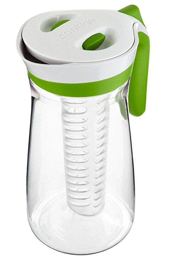 Contigo AUTOSEAL Pitcher Set with Infuser Stick and Ice Core, 72-Ounce…