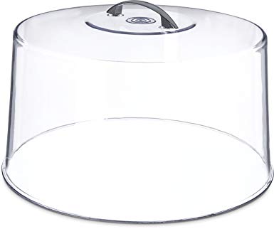 Carlisle 251207 Shatterproof 12" Cake Cover / Dome, 6.5" Tall