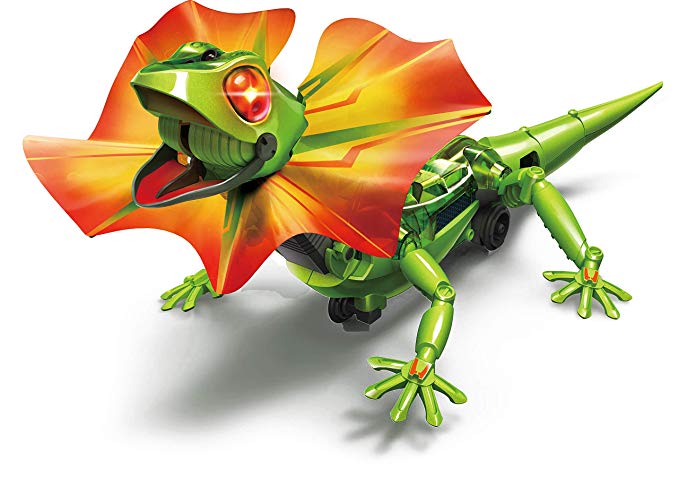 Elenco Teach Tech King Lizard, Interactive Lizard Robot Kit, STEM Creative Toys for Kids 10