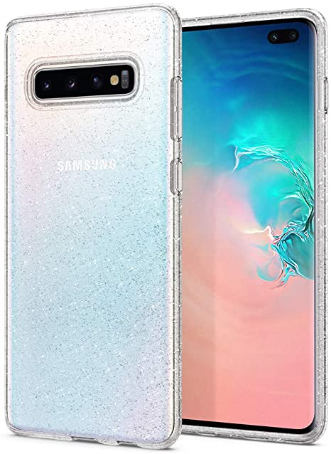 Spigen Liquid Crystal Designed for Samsung Galaxy S10 Plus Case (2019) - Glitter Crystal Quartz