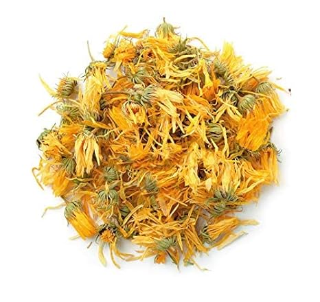 Calendula Flowers - 100% Natural - 8 oz (1/2 pound) - Herbal Tea - EarthWise Aromatics