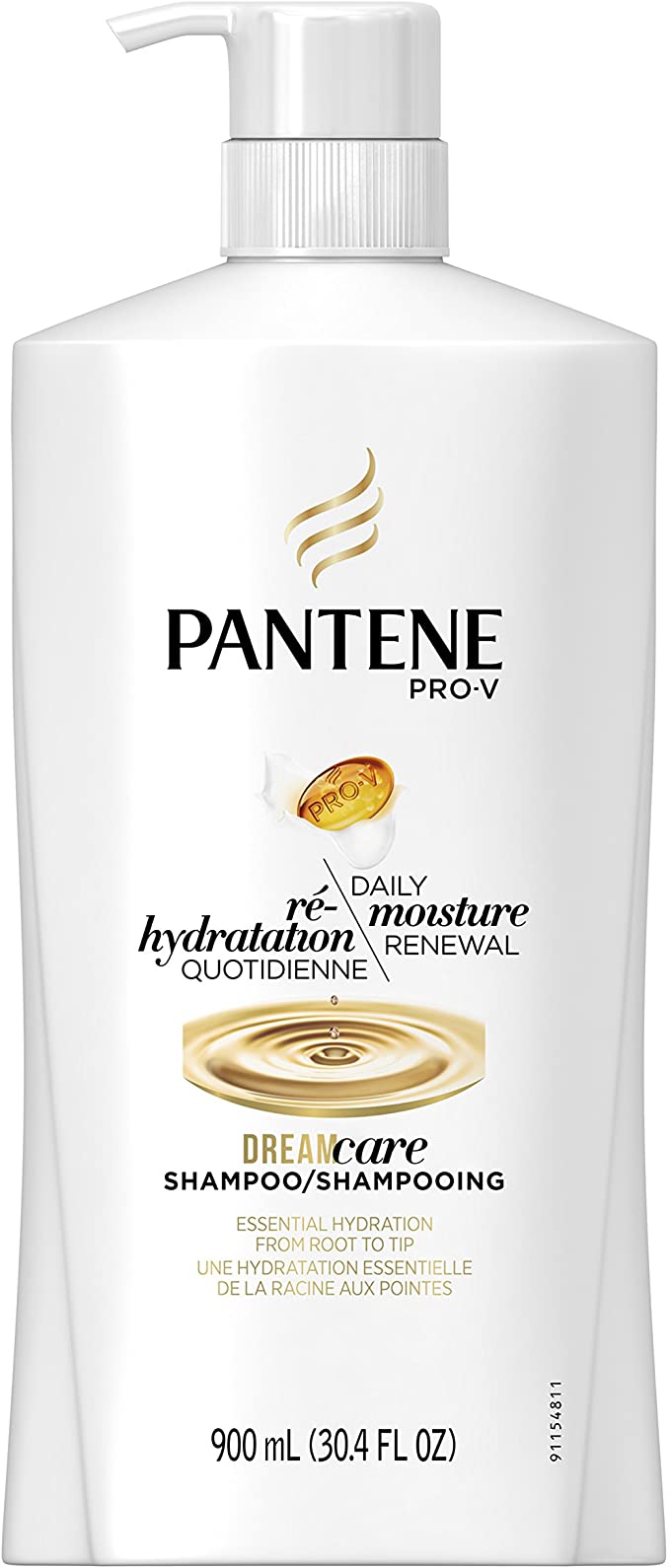 Pantene Pro-V Daily Moisture Renewal Hydrating Shampoo, 900ml