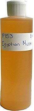 8 oz, Light Brown Egyptian Musk Body Oil Scented Fragrance