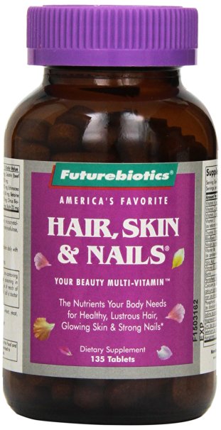 Futurebiotics Hair Skin and Nails Tablets, 135-Count