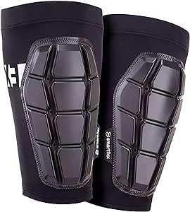 G-Form Pro-X3 Shin Guards - Breathable Padded Shin Guard Sleeve - Flexible Shin Guards for Mountain Biking & Riding - Comfortable Protective Gear for Athletes