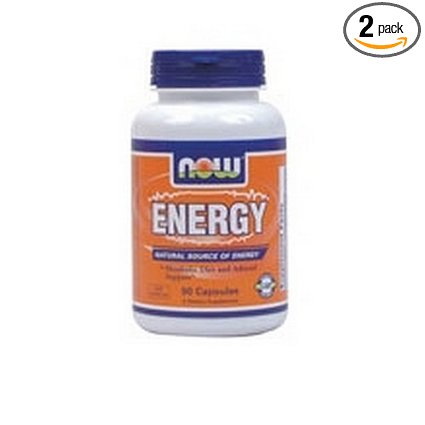 NOW Foods Energy 90 Capsules Pack of 2
