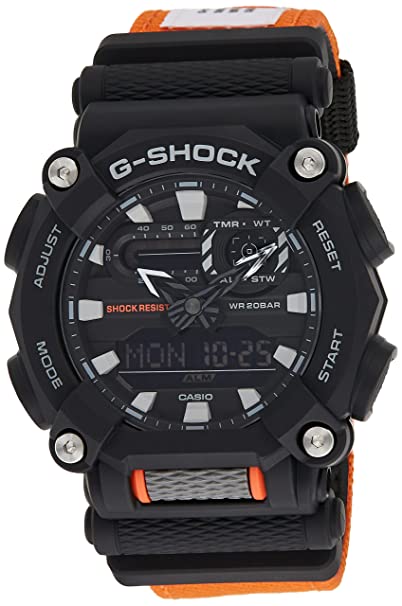 Casio G Shock Analog-Digital Black Dial Men's Watch-GA-900C-1A4DR (G1049)