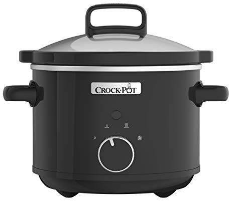 Crock-Pot CSC046 Slow Cooker, 2.4 Litre, Black