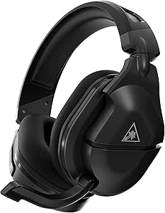 Turtle Beach Stealth 600 Gen 2 Max Noir Casque de jeu sans fil Multiplateforme avec Batterie de 48 Heures et plus pour PS5, PS4 et PC