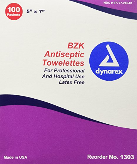 Bzk Antiseptic Towelettes