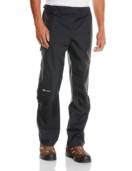 Berghaus rainproof pants Men's Gore-Tex Paclite Shell Overtrousers regular black