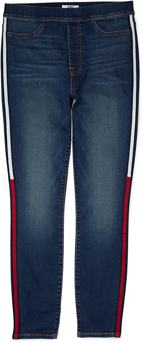 Tommy Hilfiger Women's Adaptive Jegging Fit Pull on Jean