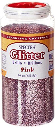 Spectra Glitter, 1 Pound, Pink