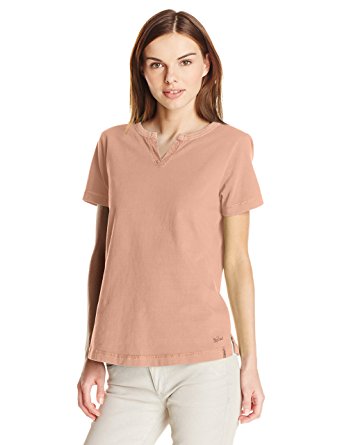 Woolrich Women's First Forks Knit Split Neck Tee