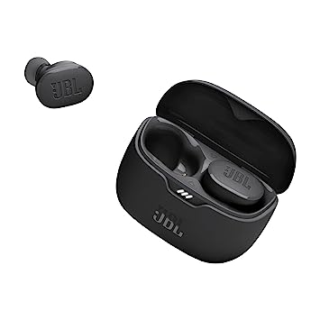 JBL Tune Buds Wireless ANC Earbuds (TWS) with Mic, Customized Extra Bass EQ, 48 Hrs Battery and Quick Charge, 4-Mics, IP54, Ambient Aware & Talk-Thru, Headphones App, Bluetooth 5.3 (Black)