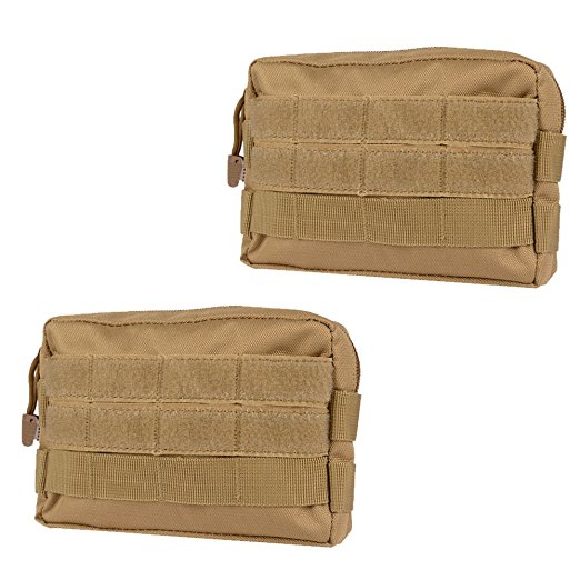 MOLLE Pouches - Tactical EDC Compact Multi-purpose Water-resistant Utility Gadget Gear Hanging Waist Bags