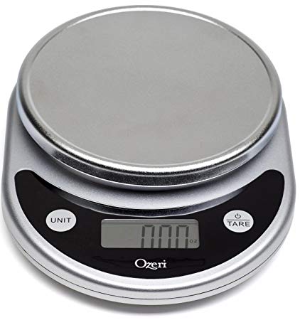 Ozeri ZK14-S Pronto Digital Multifunction Kitchen and Food Scale, Elegant Black