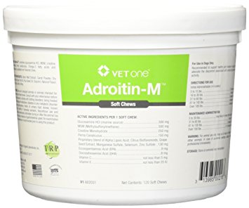 Adroitin-M Joint Soft Chews for Dogs - 120 chews